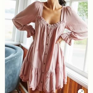 By Anthropologie Scallop Edge Lounge Top - NWT